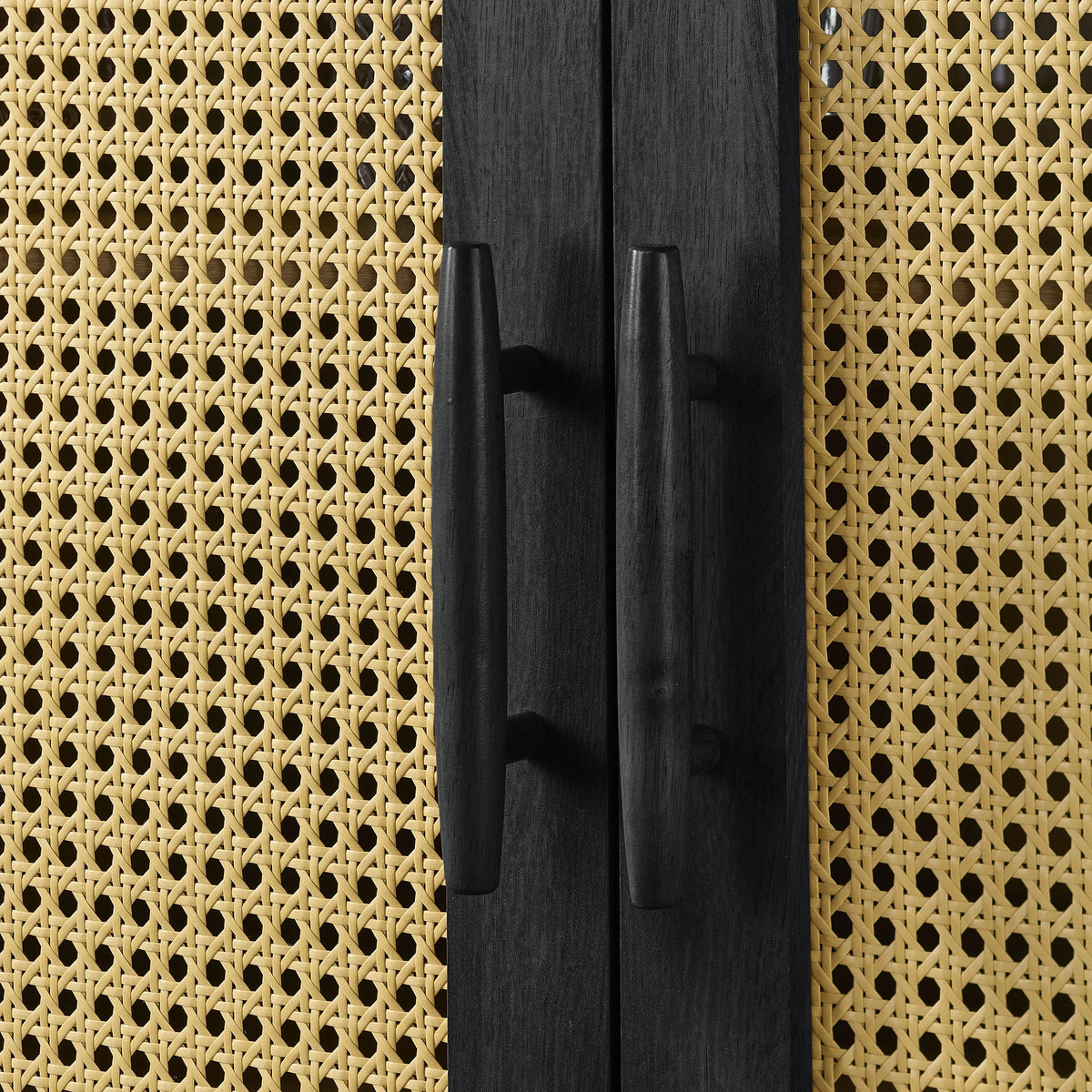Springwood Caning Sideboard, Charcoal Finish