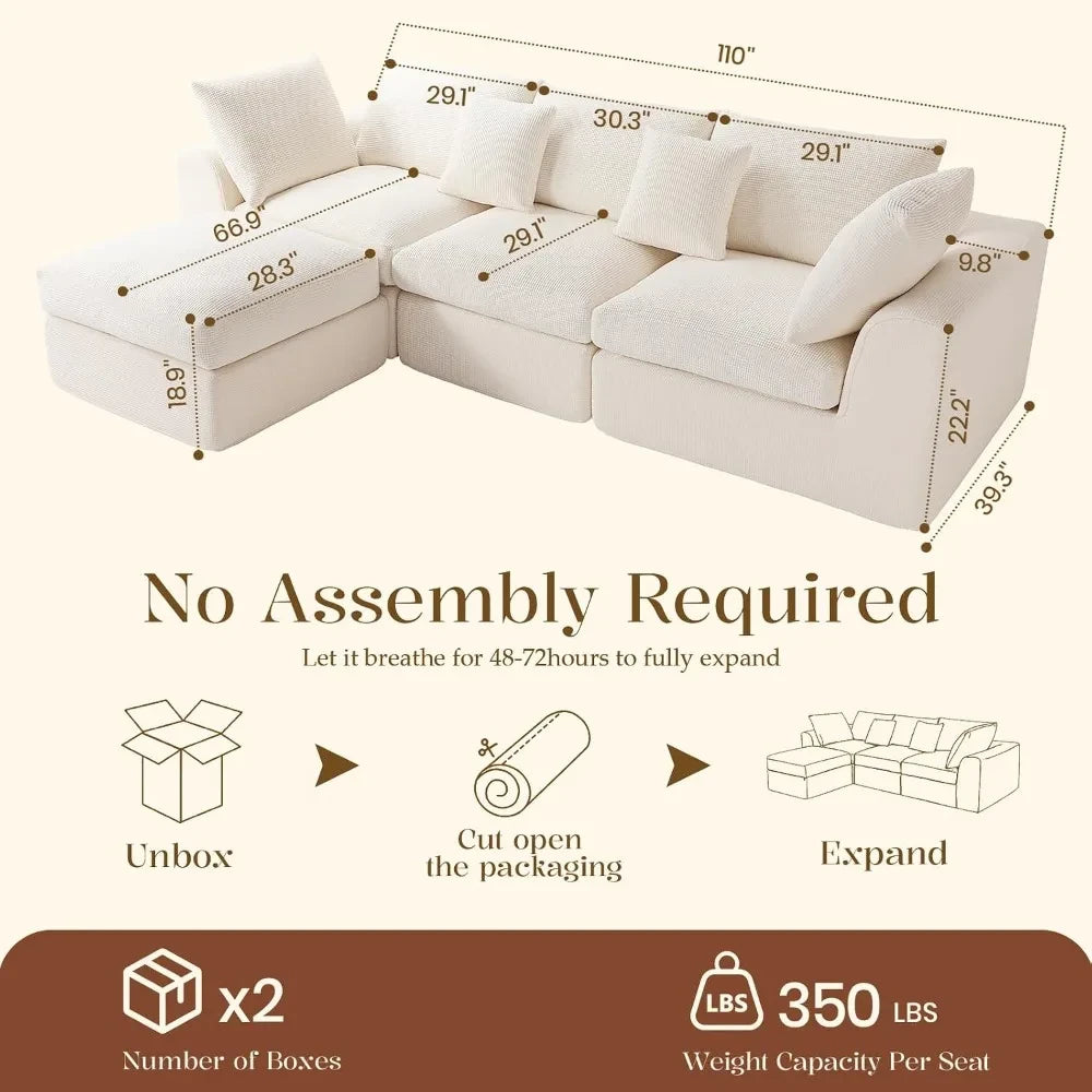 Cloud Modular Sectional Sofa