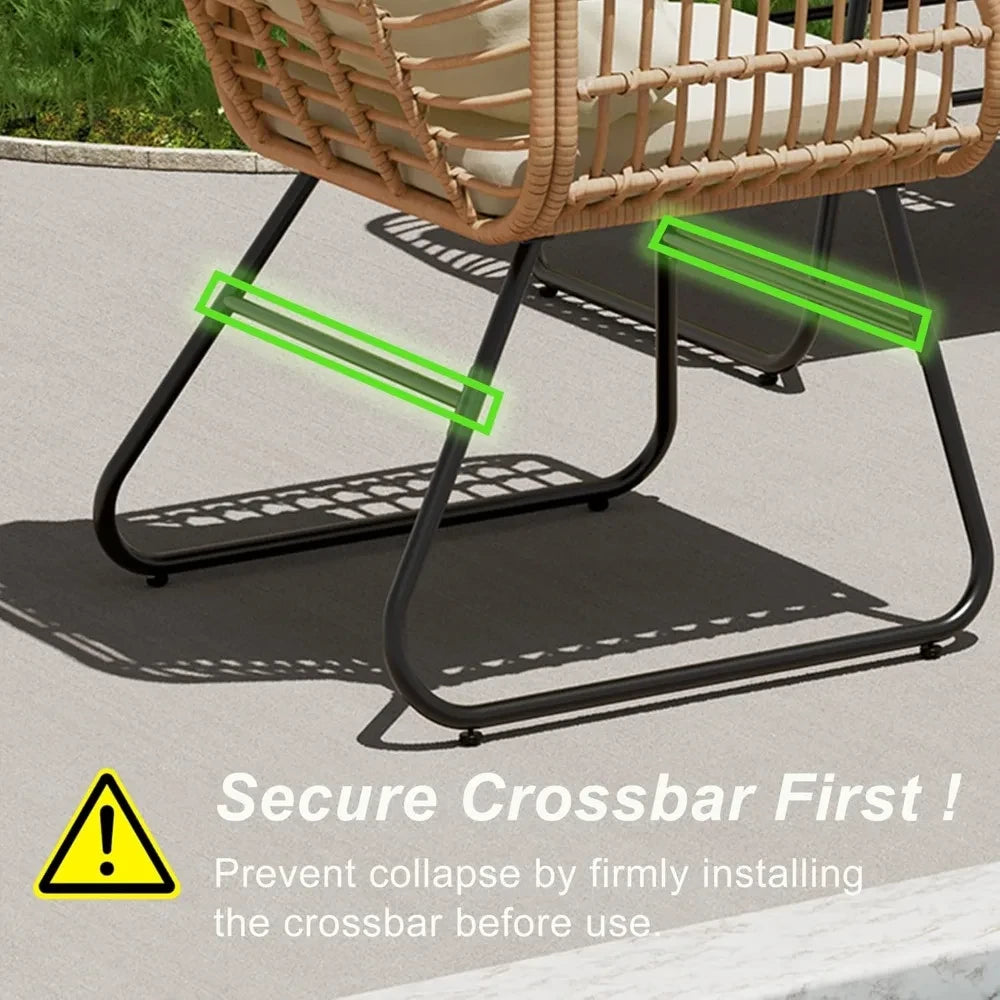 All Weather Rattan Patio Furniture Set