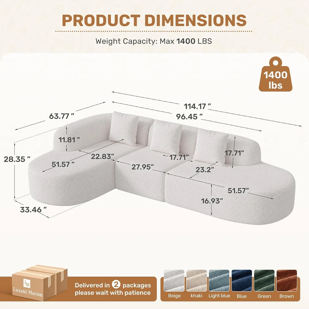 Modern Modular Sectional Sofa