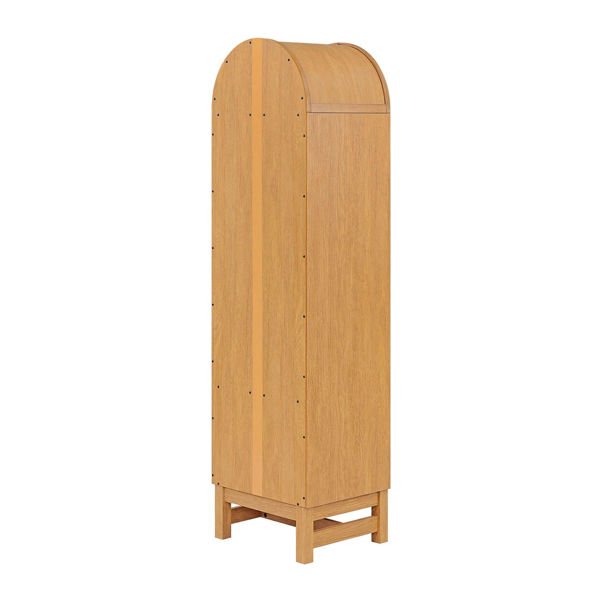 Juliet Narrow Arch Bookcase, Light Honey