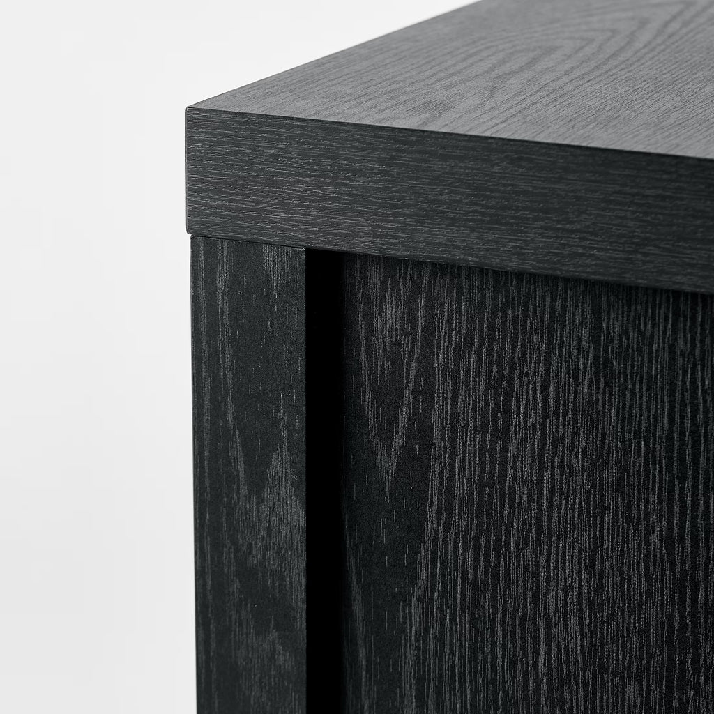 Ezra TV Stand for Tv'S up to 70", Rich Black Finish