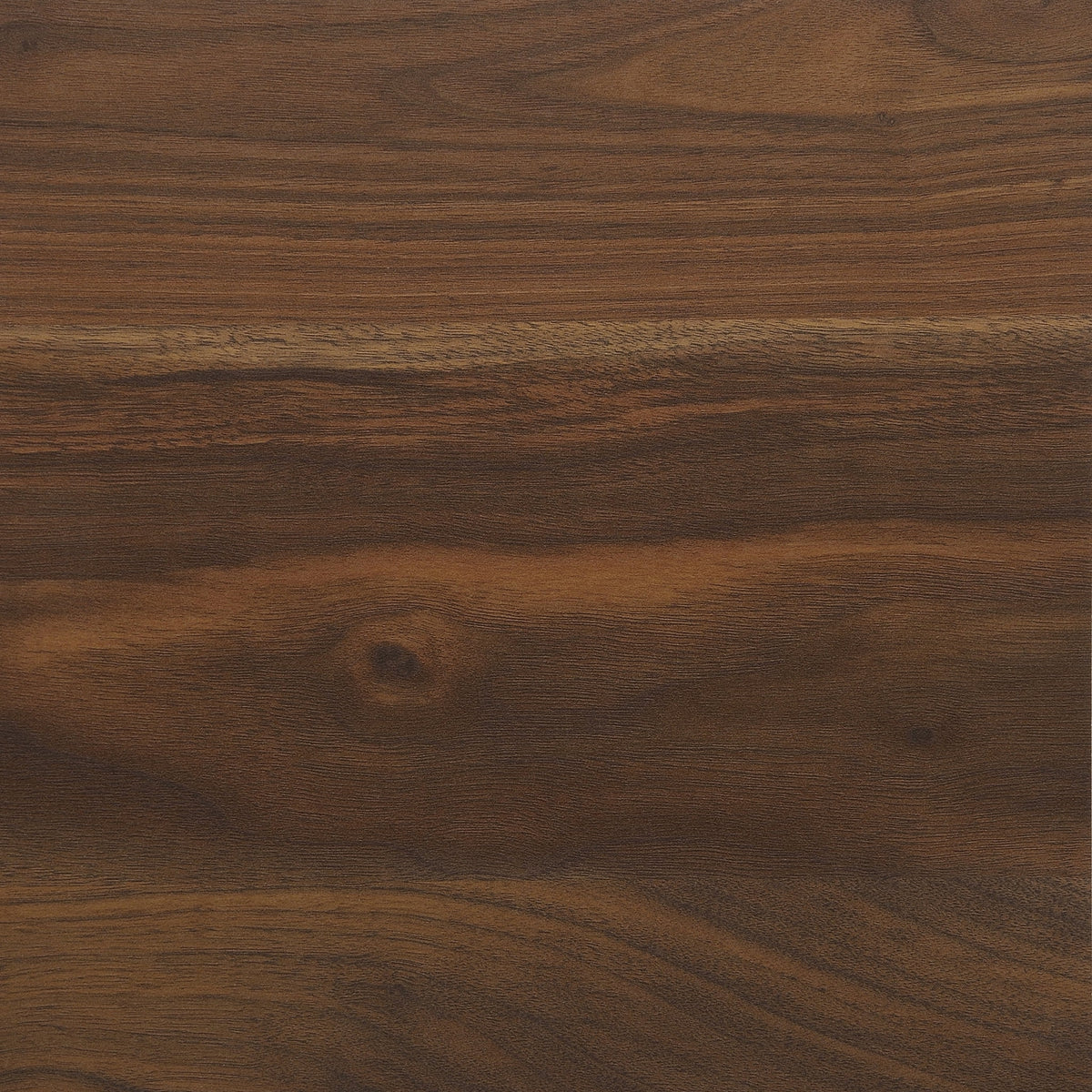 Ezra Glass Door Storage Accent Cabinet, Warm Walnut Finish
